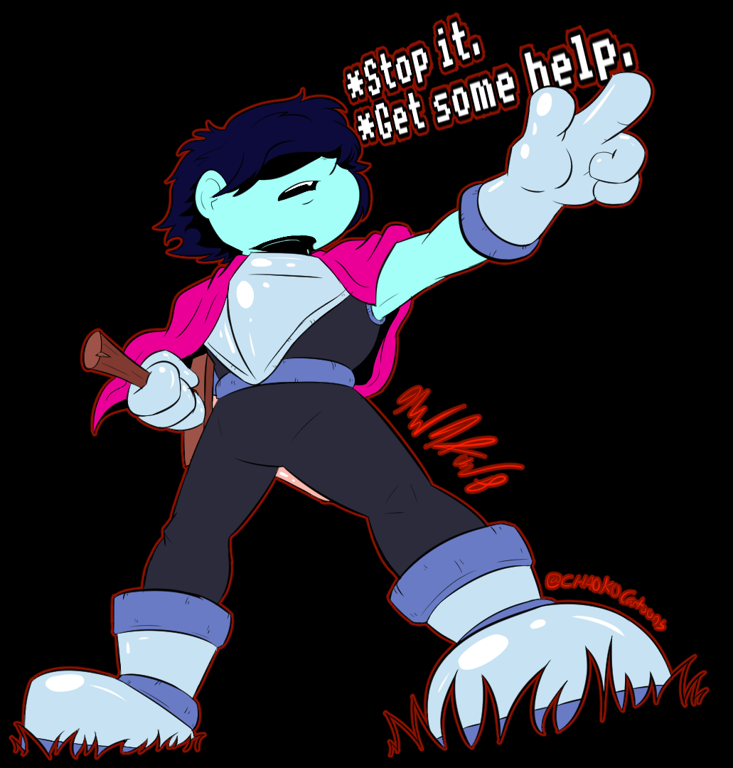 Deltarune - Kris by CHAOKOCartoons -- Fur Affinity [dot] net