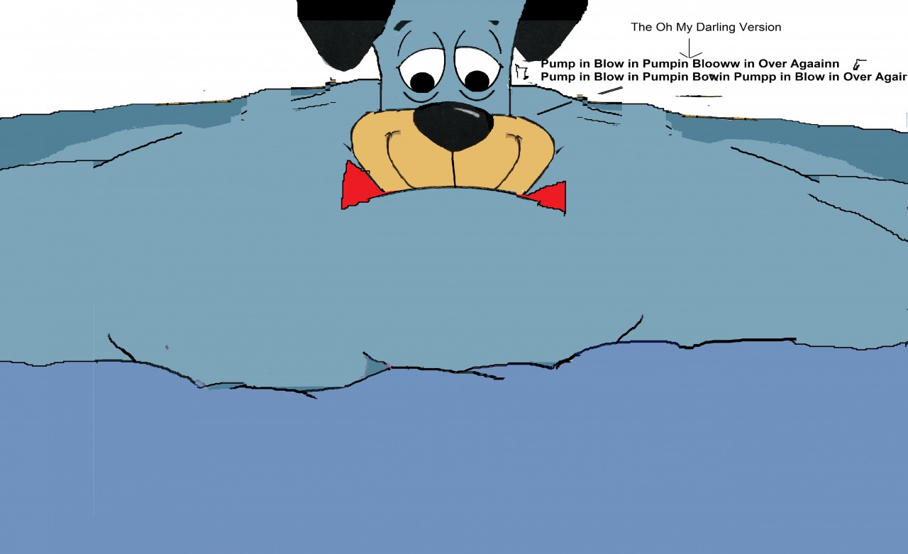 9 Year Old Me And Huckleberry Hound As Huge Blimps By Characterfriend Fur Affinity Dot Net