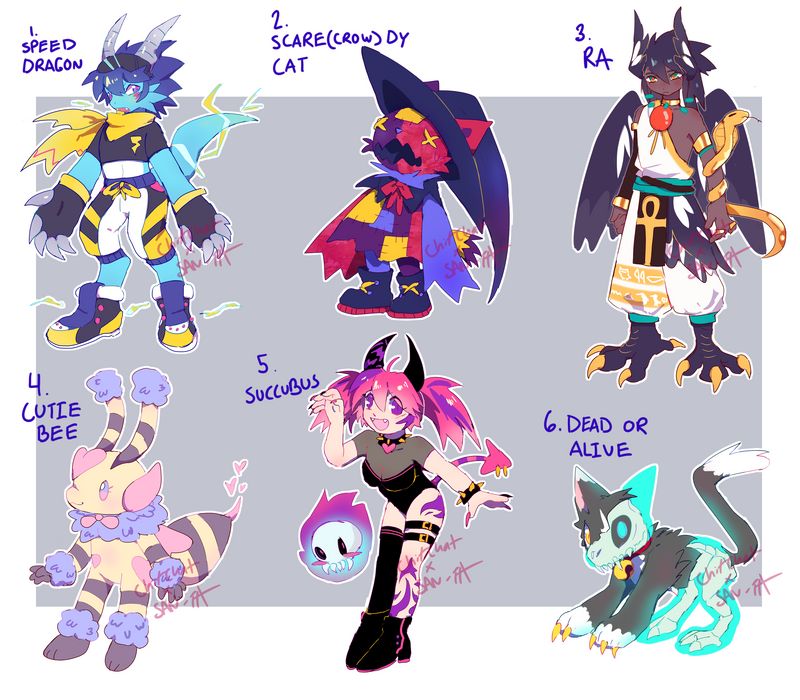 Collab adopt batch - OTA(open) by Chare -- Fur Affinity [dot] net