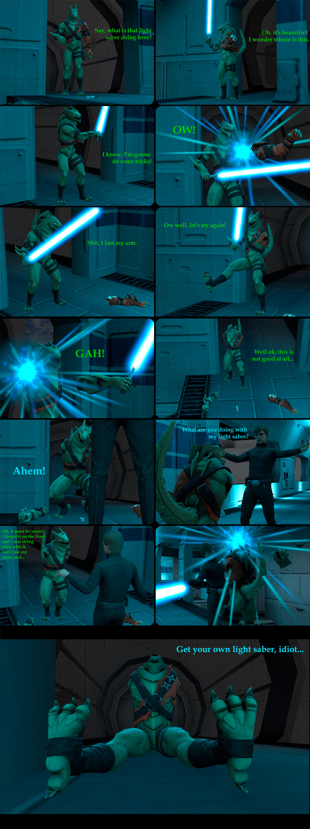 Jedi Poser (by SFMlAND) by Charles_Swag683 -- Fur Affinity [dot] net