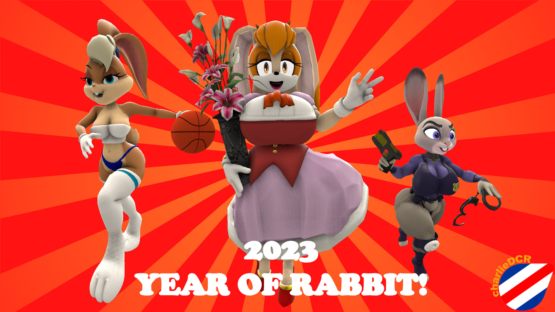 Year of the rabbit. by charlieDCR -- Fur Affinity [dot] net