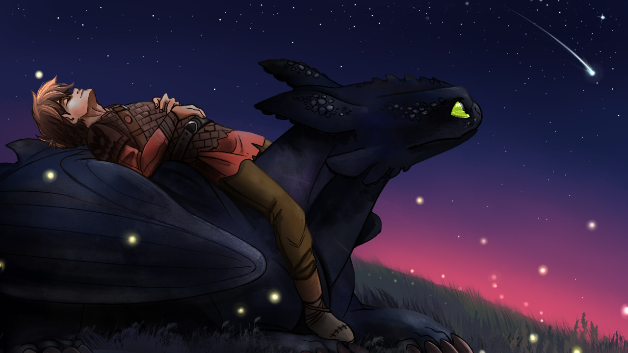 HTTYD Summer Nights and Lovely Sights Wallpaper by CharlieMcarthy  Fur  Affinity dot net