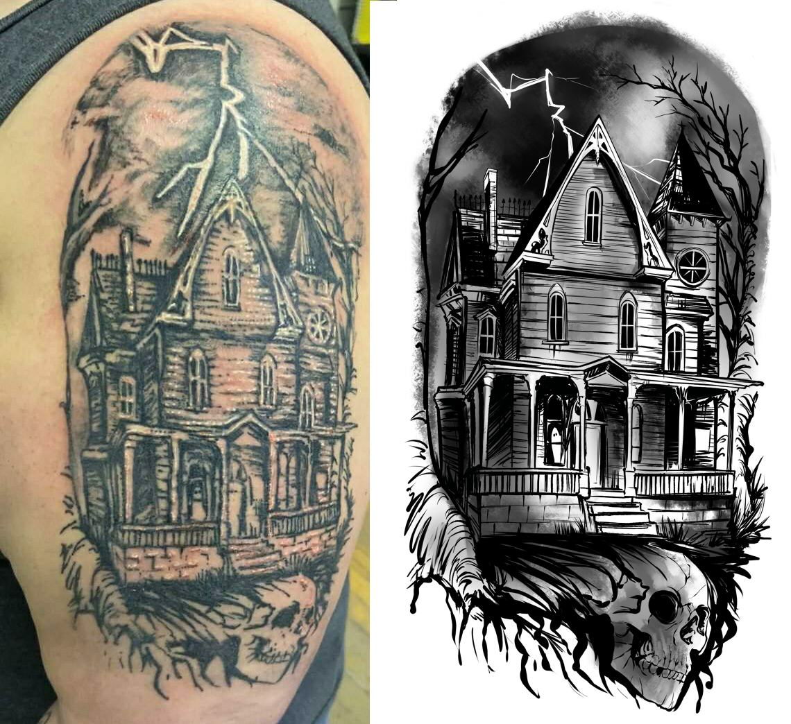 35 of the Best Architecture Tattoos or How To Have Your World on a Sleeve -  KickAss Things | Architecture tattoo, Building tattoo, Tattoos