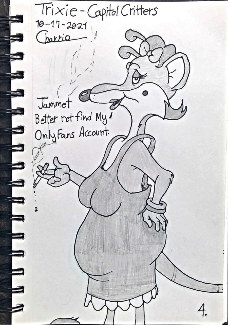 Capitol Critters, Trixie Sketchbook Inks by Charrio -- Fur Affinity [dot]  net
