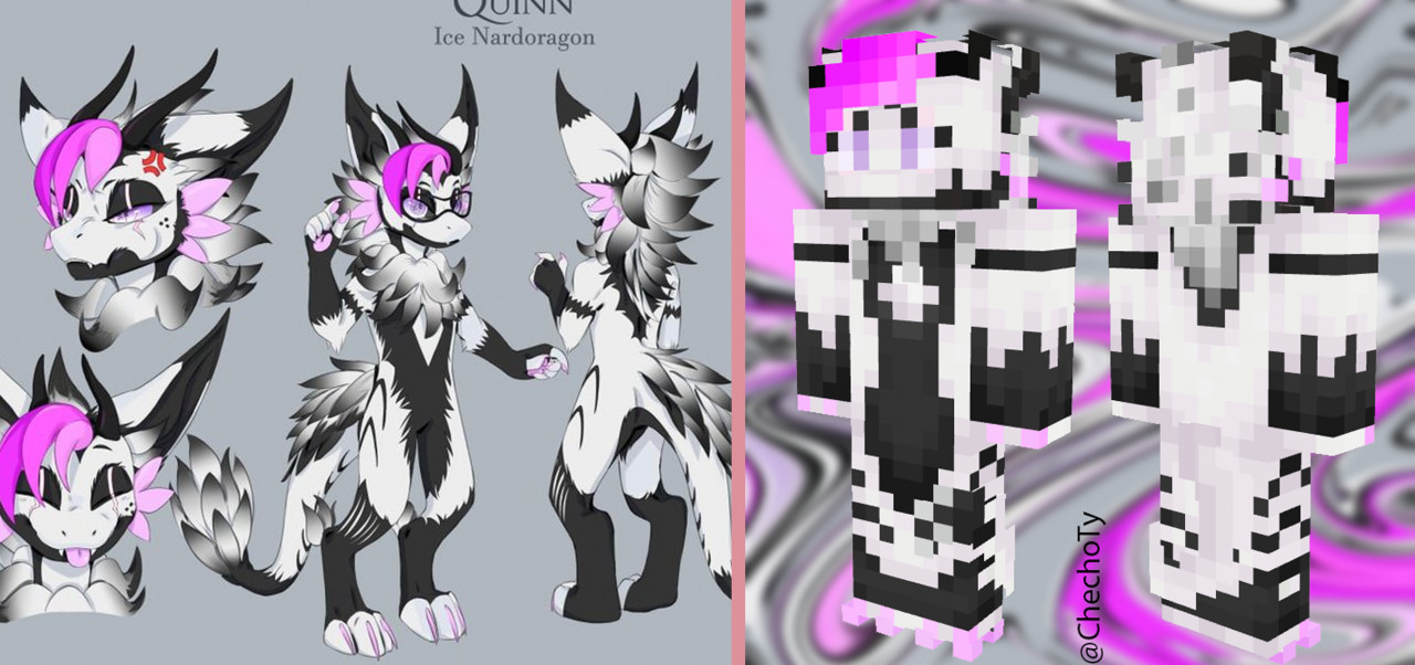 Create or edit custom minecraft skin by Sojeczka