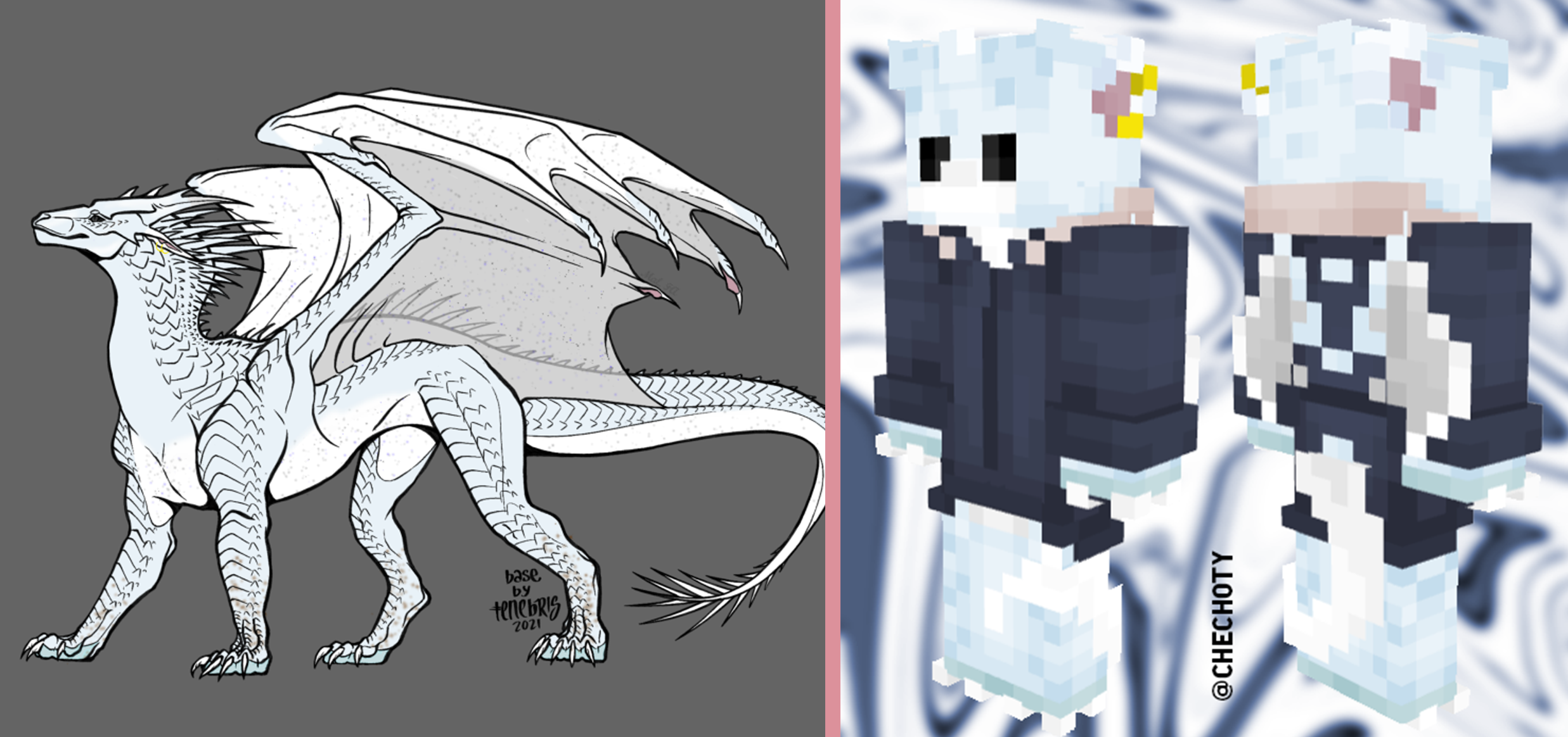 Custom Minecraft Skin Commission KaitoFalonX by CheChito -- Fur