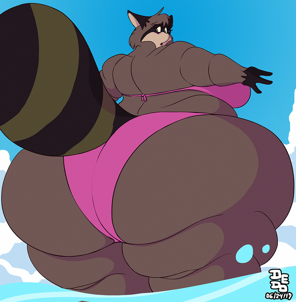 Big raccoon by Cheesecaker -- Fur Affinity [dot] net