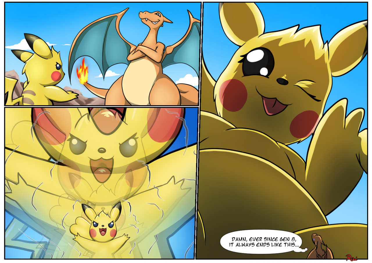 Pikachu Evolution by NyraDrakae -- Fur Affinity [dot] net