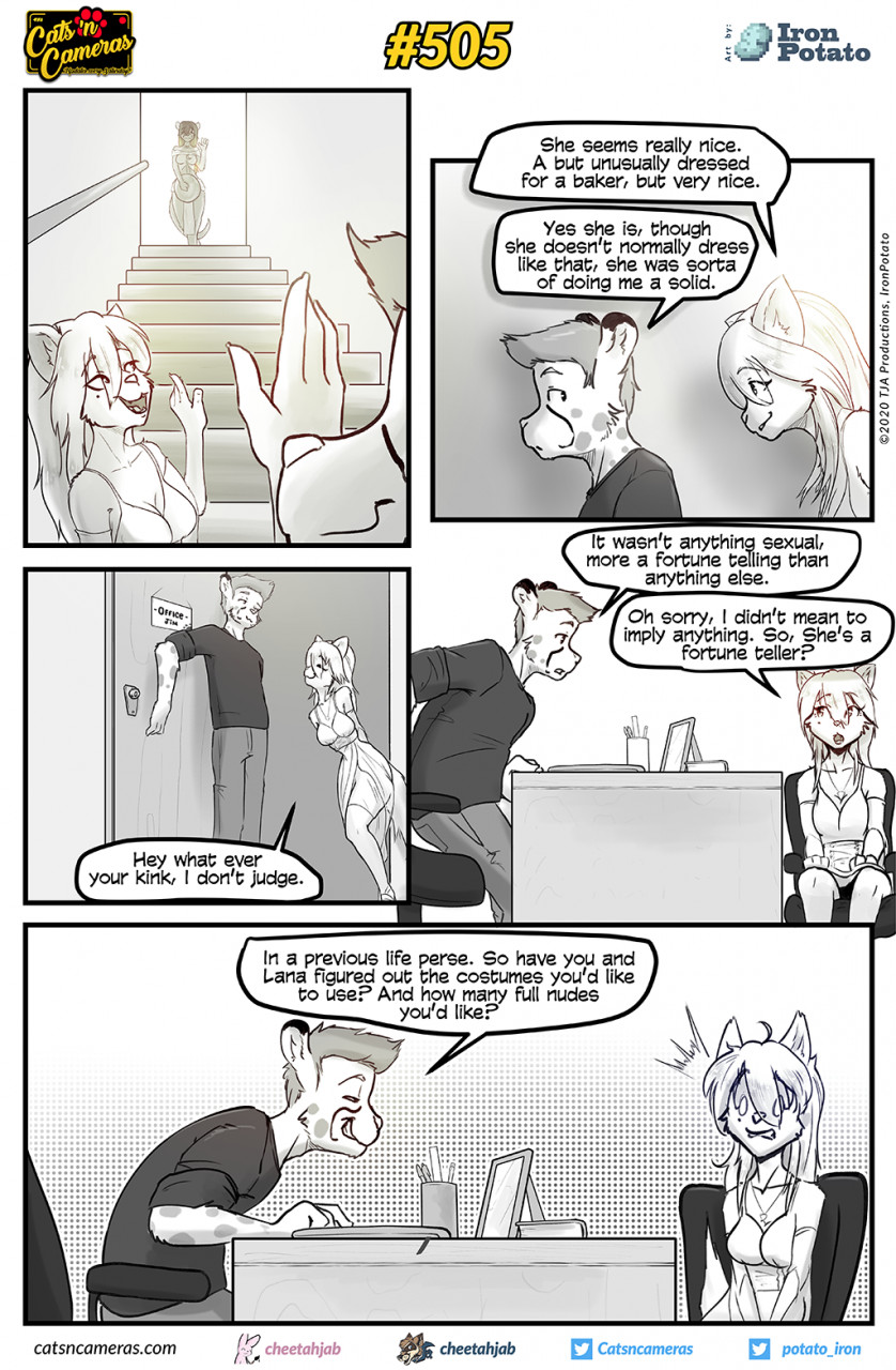 Cats n Cameras Strip 505 - Full nudes by cheetahjab -- Fur Affinity [dot]  net