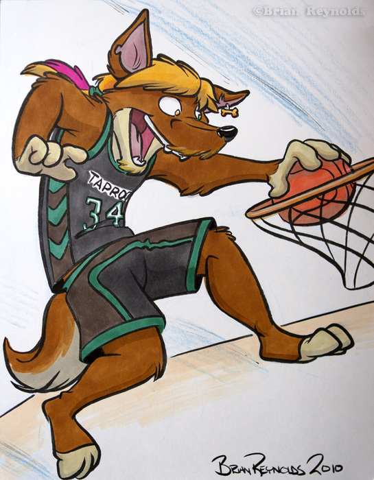 Slam Dunk - by Brian Reynolds by Cheeto -- Fur Affinity [dot] net