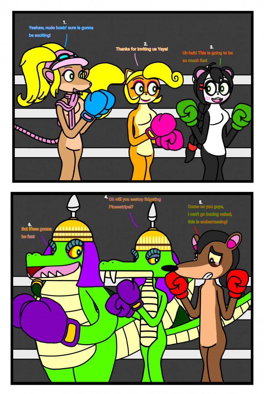 Mutants in Nude Boxing by ChelseaCatGirl -- Fur Affinity [dot] net