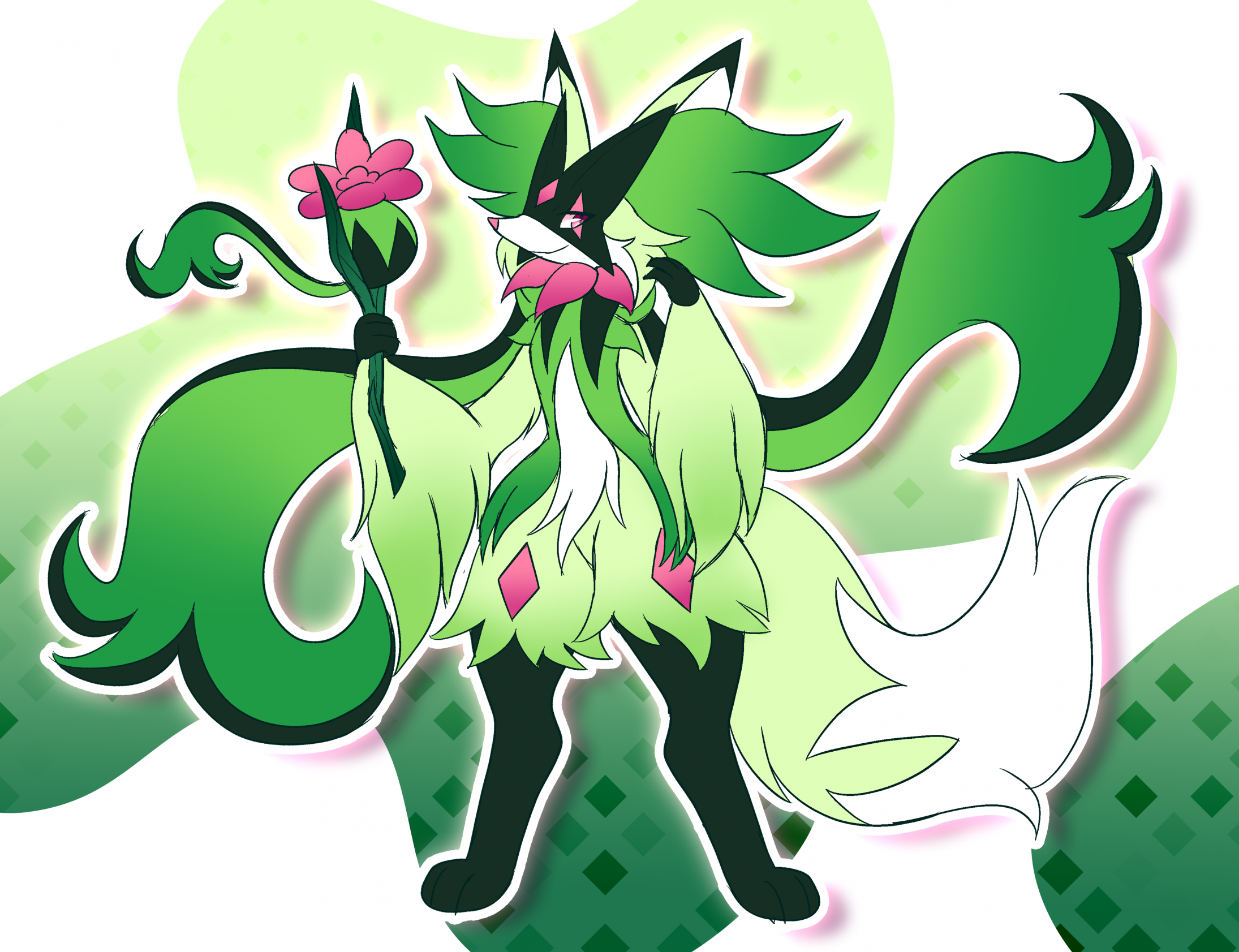 Pokemon mega shaymin sky form