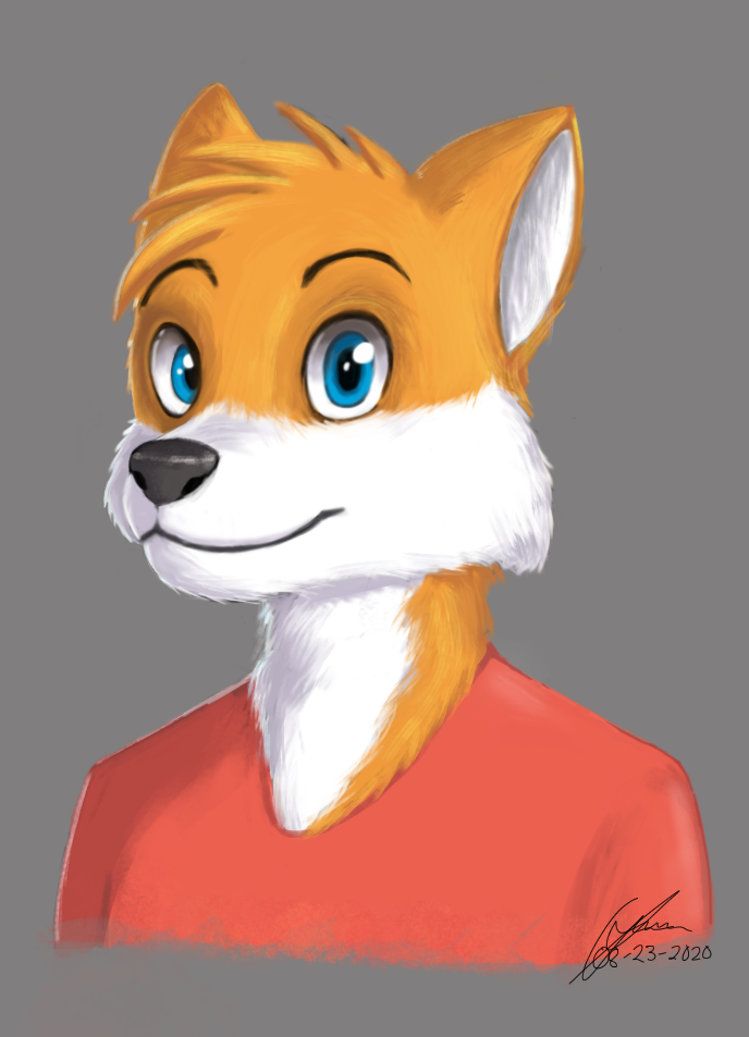 20972 - safe, artist:aliveforgood, oc, oc only, oc:fundy, canine, fox,  mammal, red fox, anthro, minecraft, , abstract background, blushing,  cute, looking at you, male, paws, solo, solo male - Furbooru