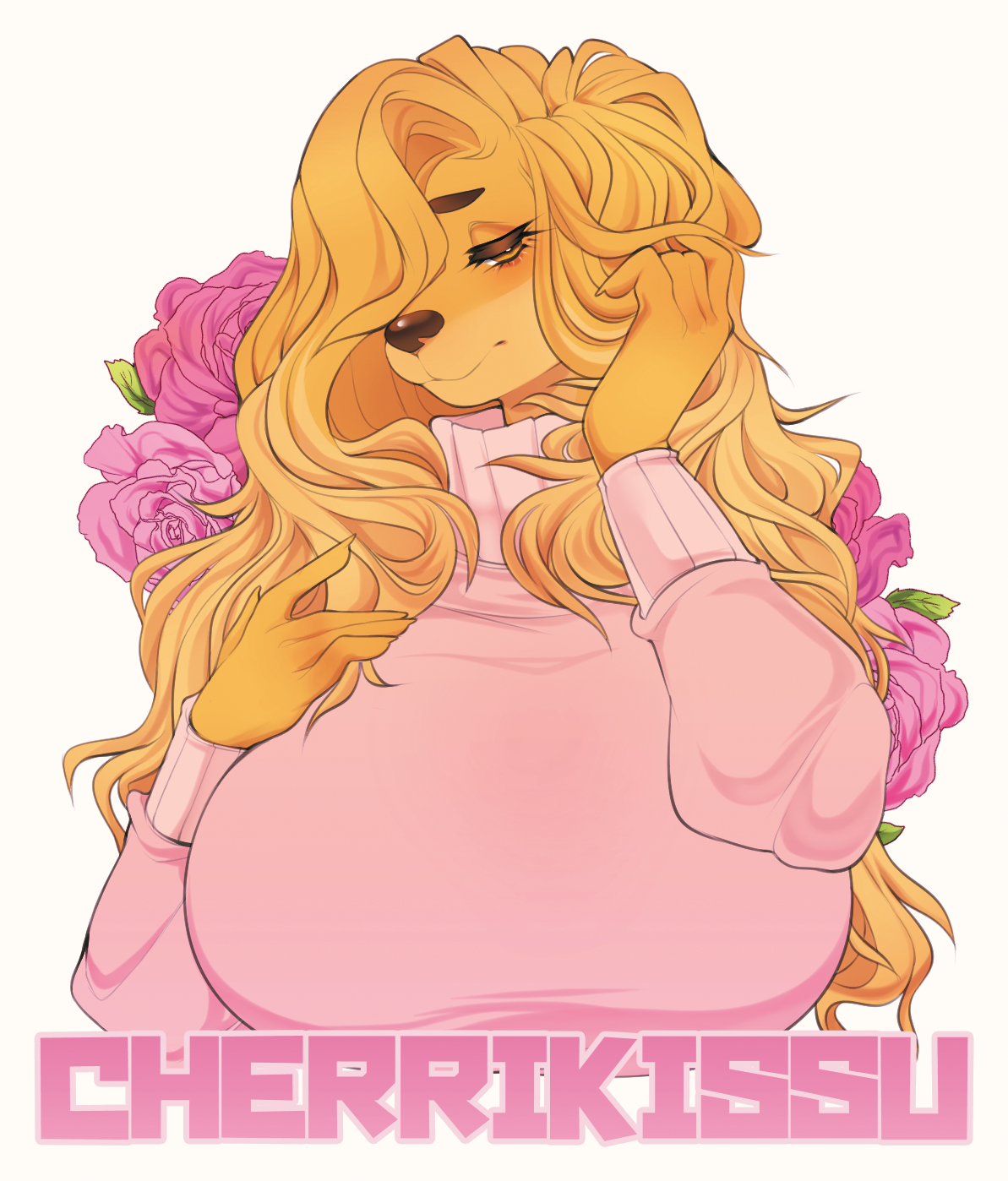 General. cherrikissu. floral. 