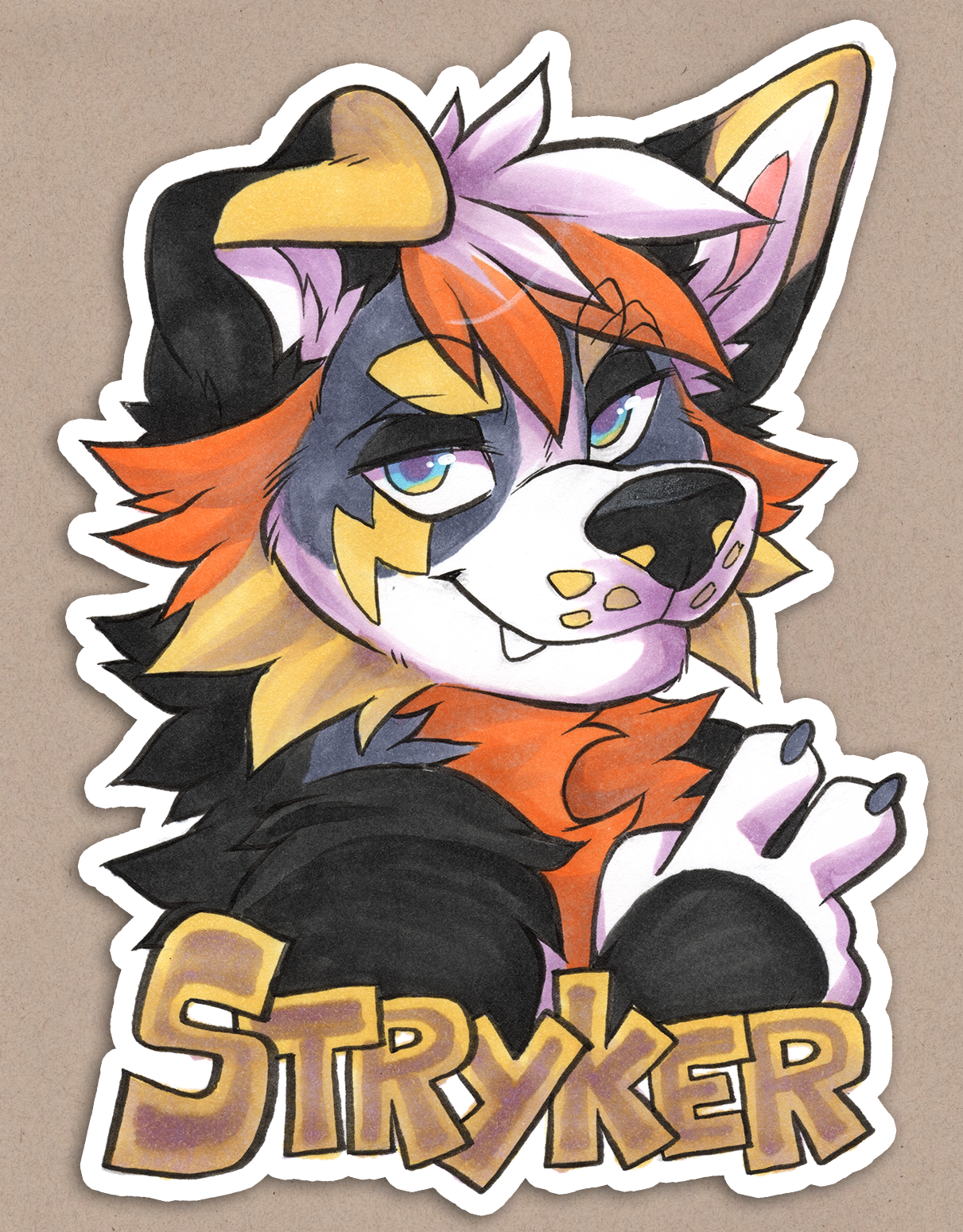 Badge for Stryker!