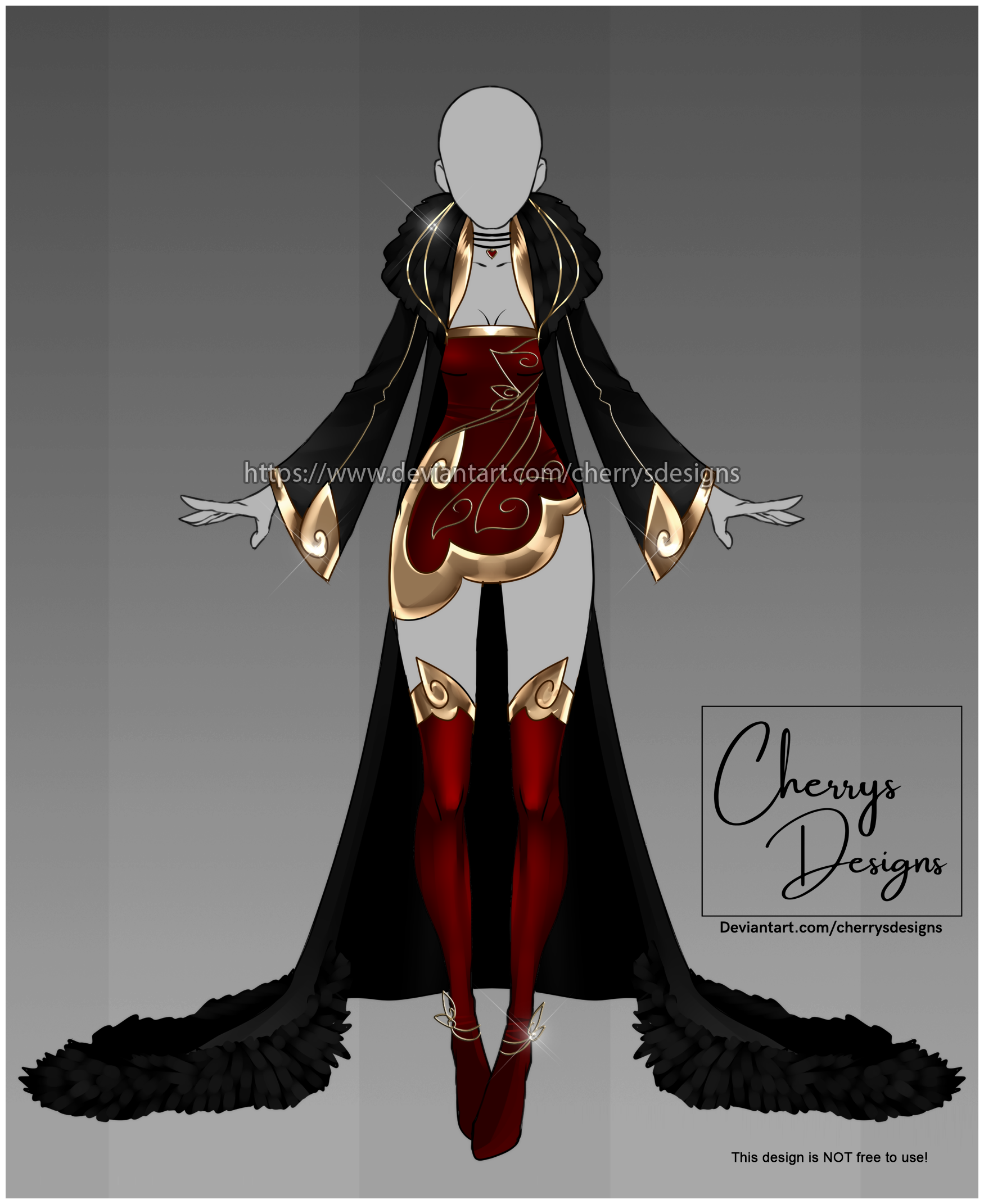 (closed 24H Auction: Outfit adopt 1607 by CherrysDesigns -- Fur ...