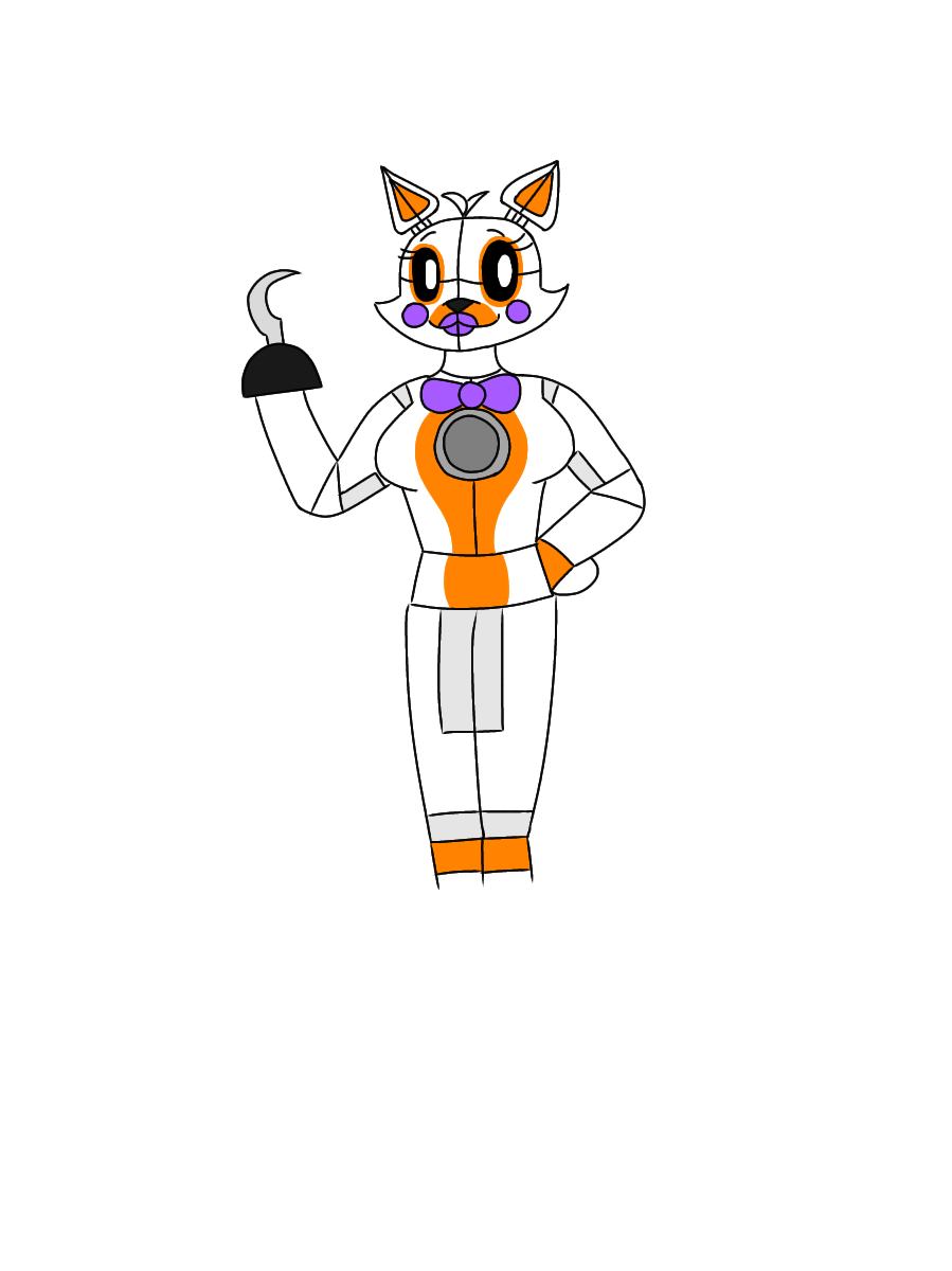 How to Draw FNAF  Lolbit 