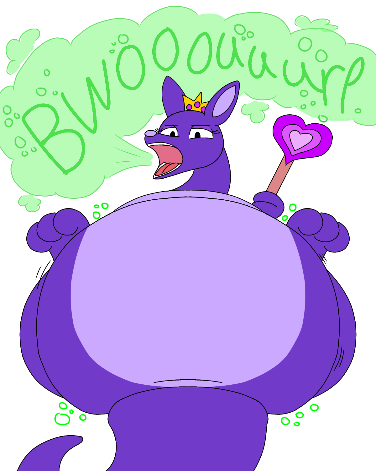Big Bellied Bouncelia by Cheshire_Cat317 -- Fur Affinity [dot] net
