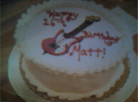 Rock-N-Roll Guitar cake | It is on a 2' x 3' board and is al… | Flickr