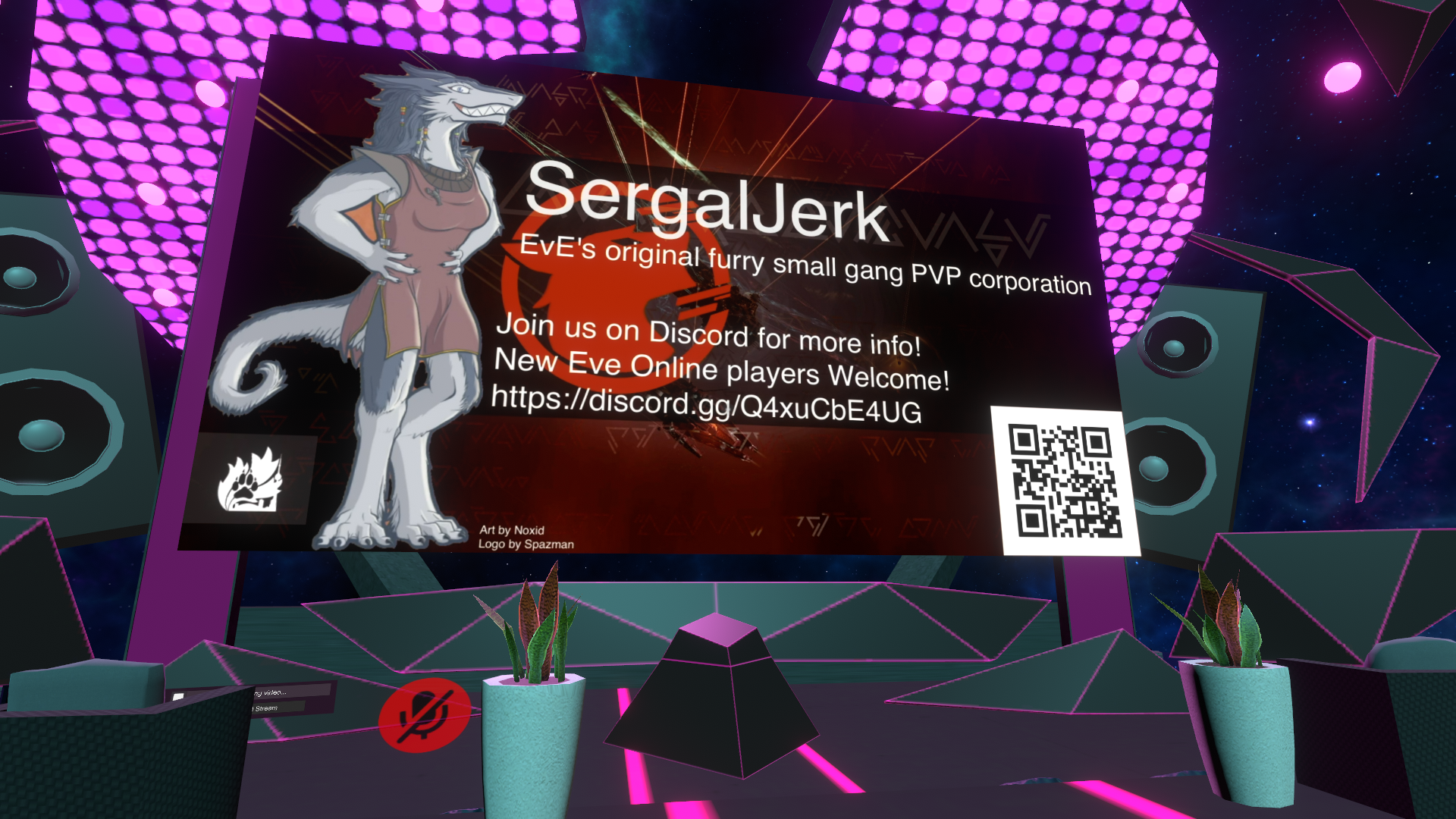 Day 3 - Main Stage Sergal Jerk EVE Online Ad by ChevronTheWolf -- Fur  Affinity [dot] net