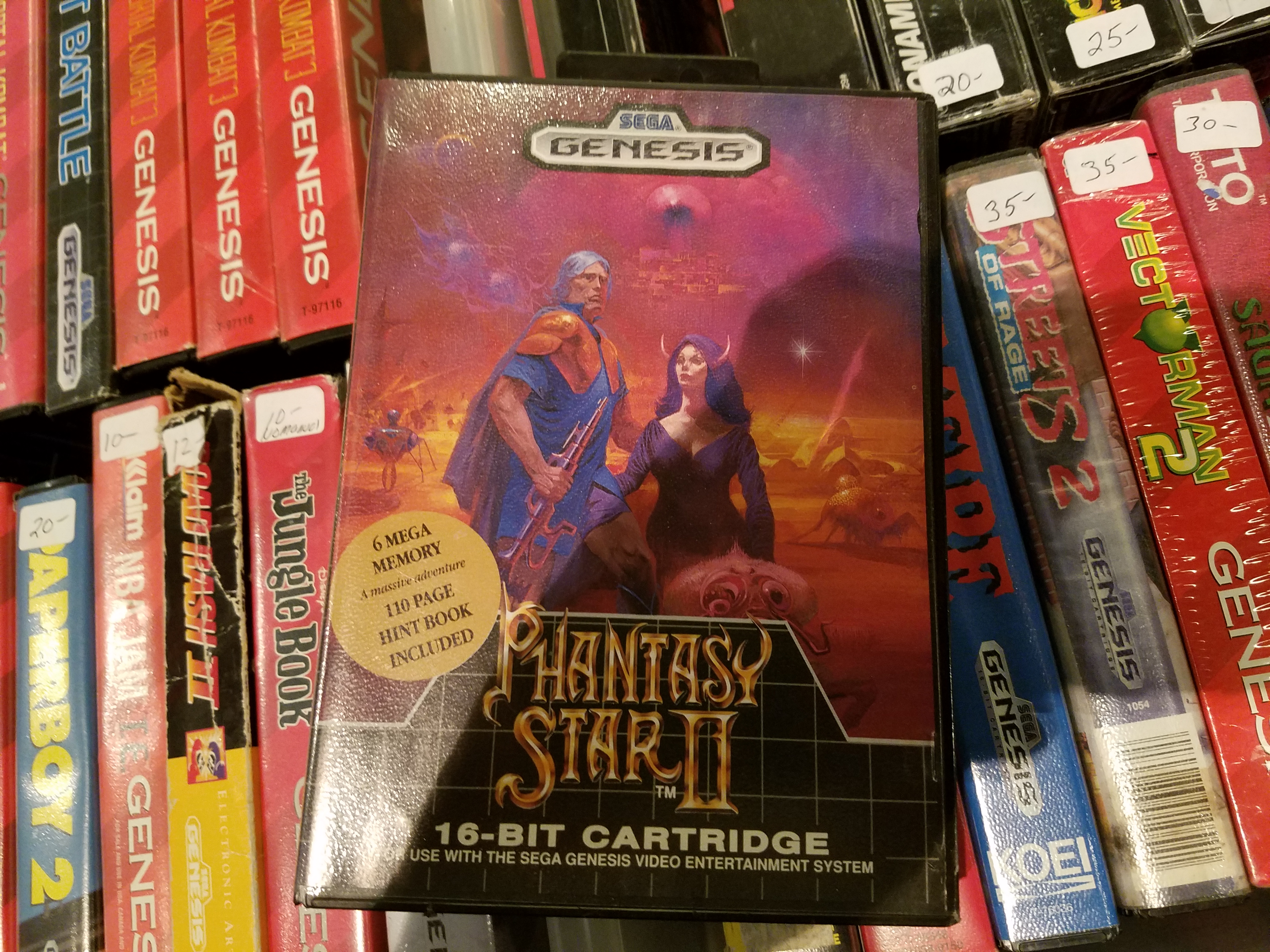 Old Games And Phantasy Star II by ChevronTheWolf -- Fur Affinity [dot] net