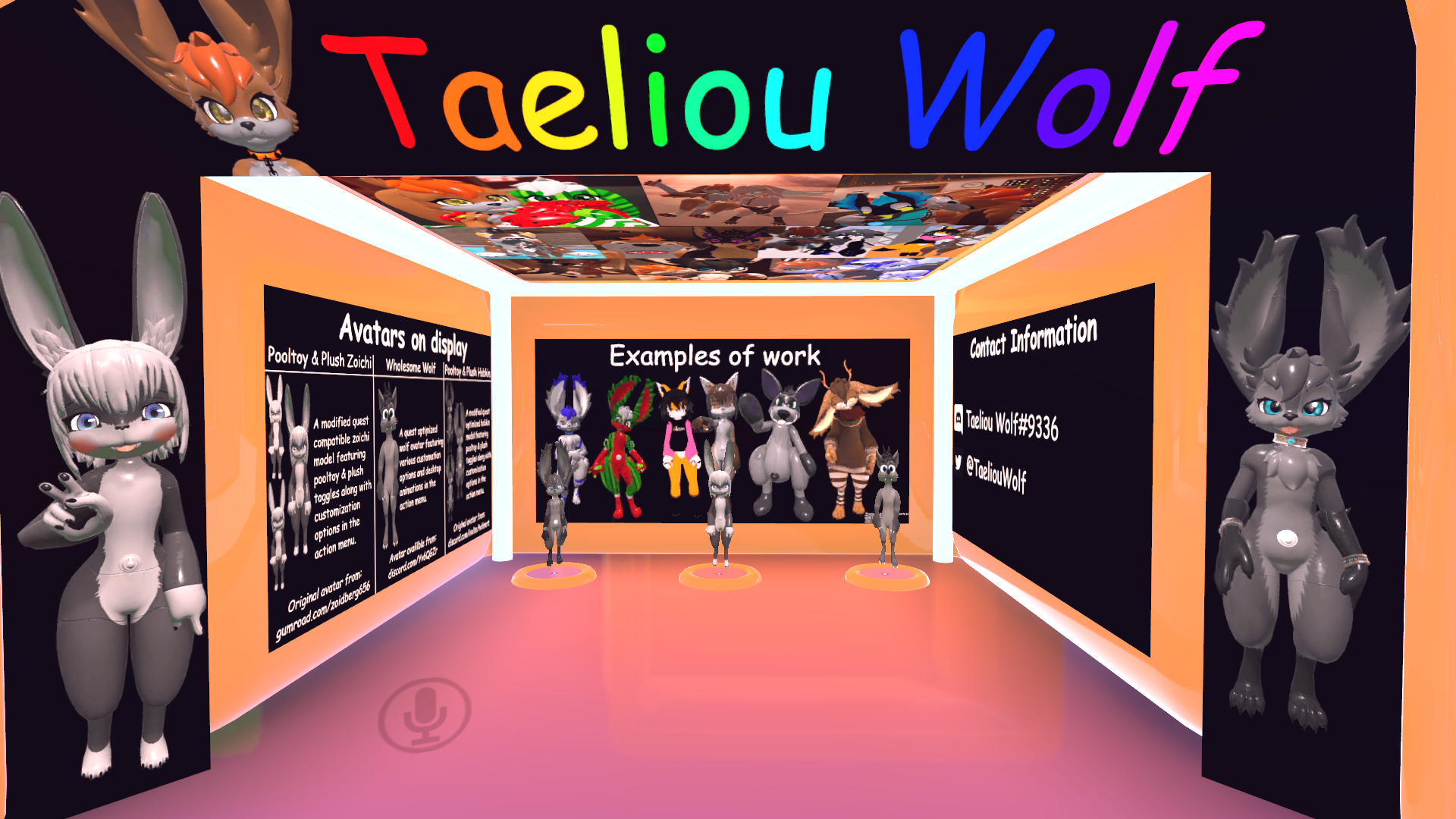 Dealers Den - Taeliou Wolf Booth by ChevronTheWolf -- Fur Affinity [dot] net