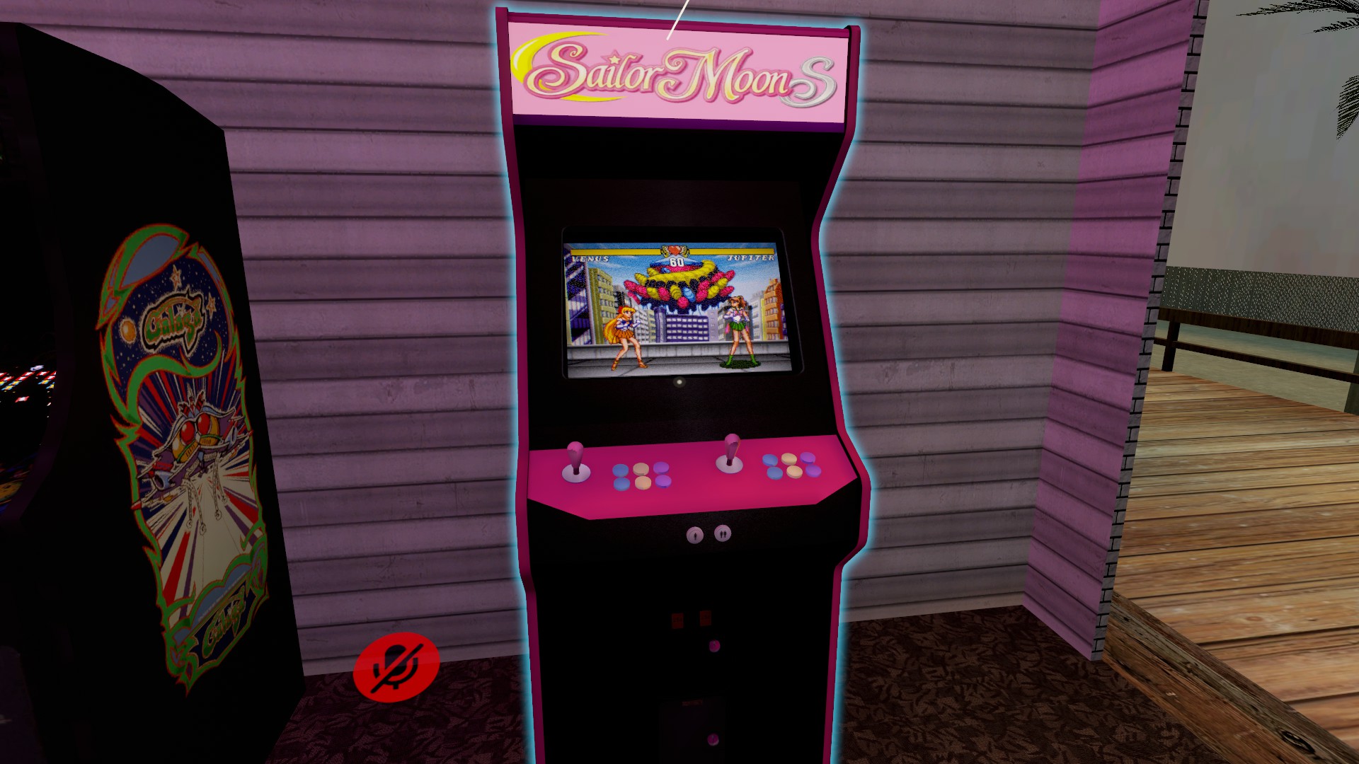 sailor moon arcade cabinet