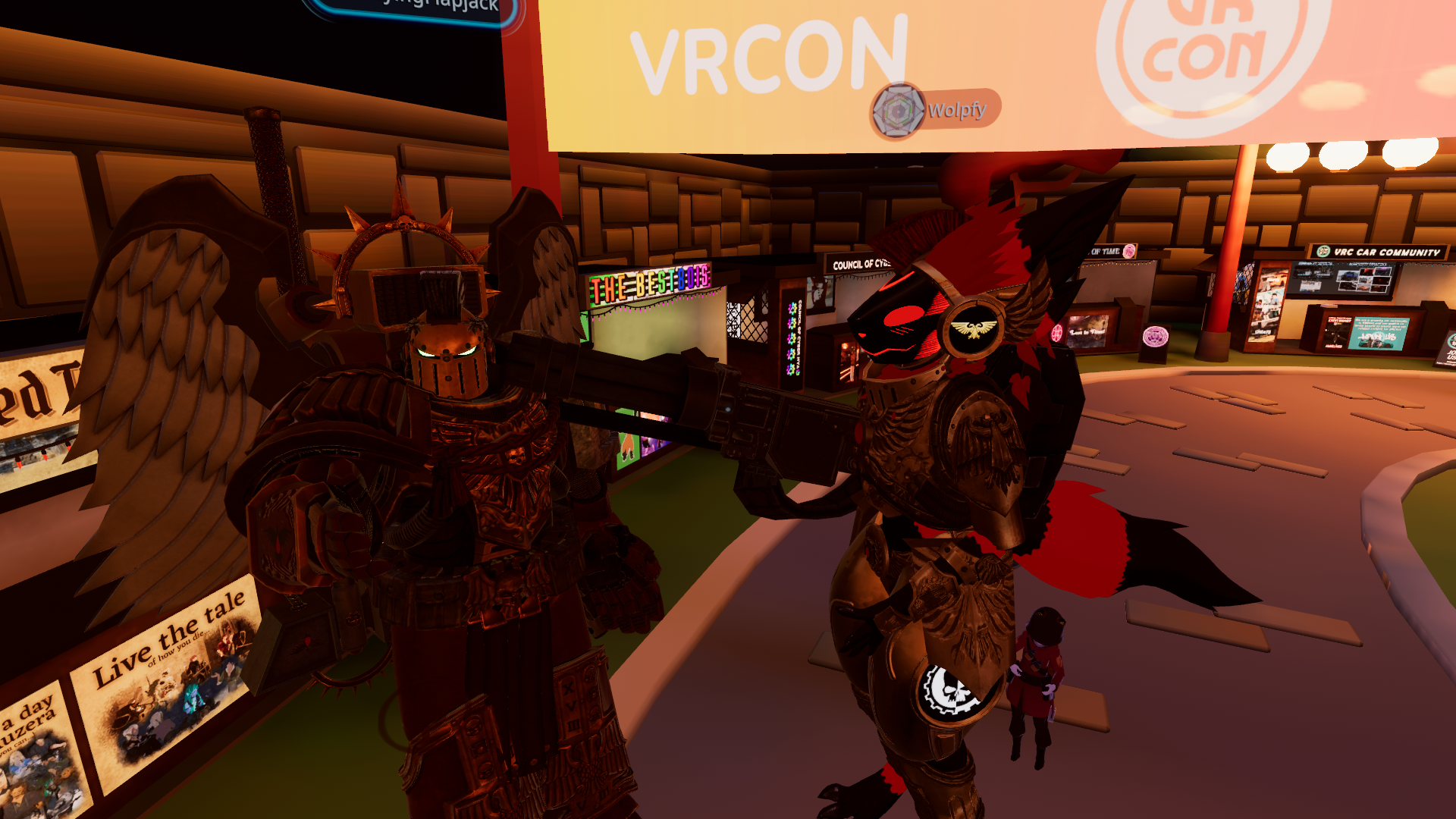 Clashmecha's Protogens  Worlds on VRChat(Beta)