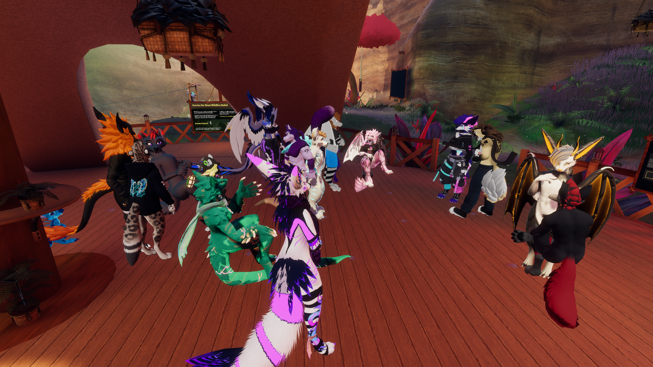 All-Staff Hangout 11/24/23 - Aurora Arrives by ChevronTheWolf -- Fur  Affinity [dot] net