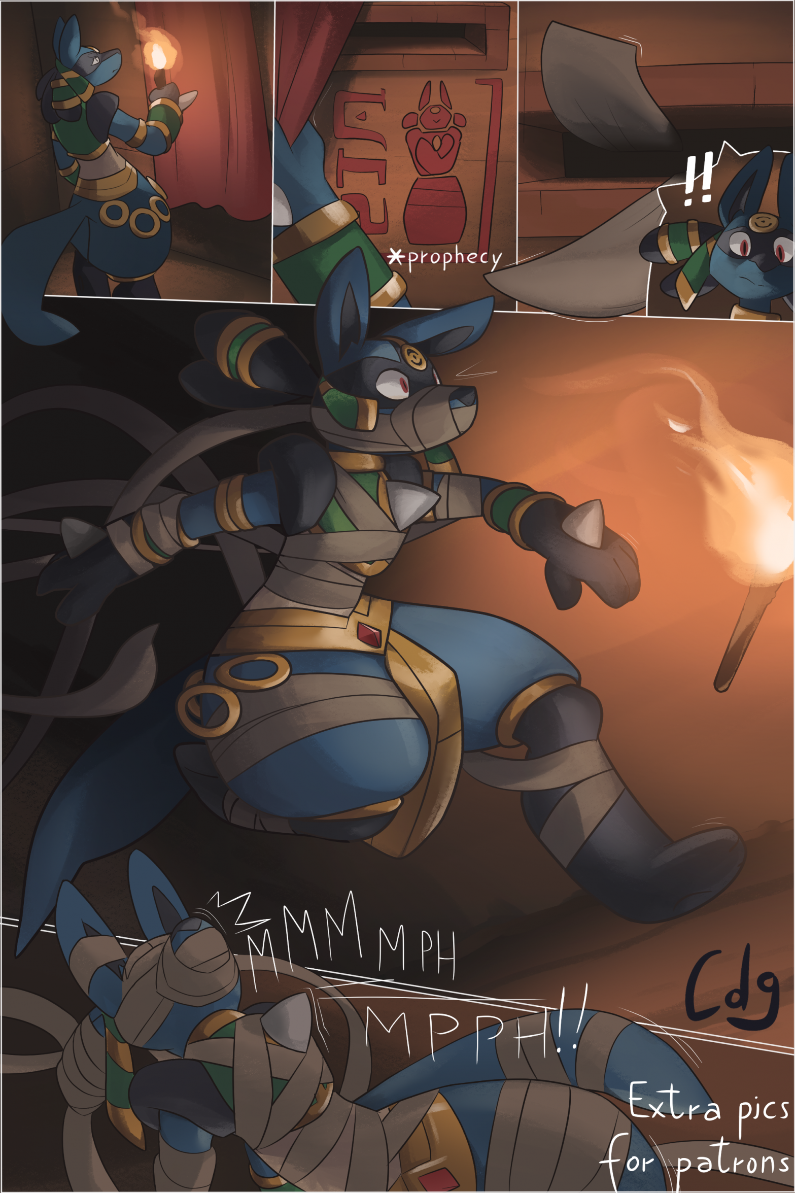 Lucario discovers the mystery of the dungeons by ChickDG -- Fur Affinity  [dot] net