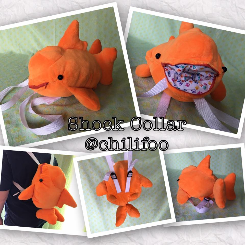 Oranda Goldfish Backpack by chilifoo -- Fur Affinity [dot] net