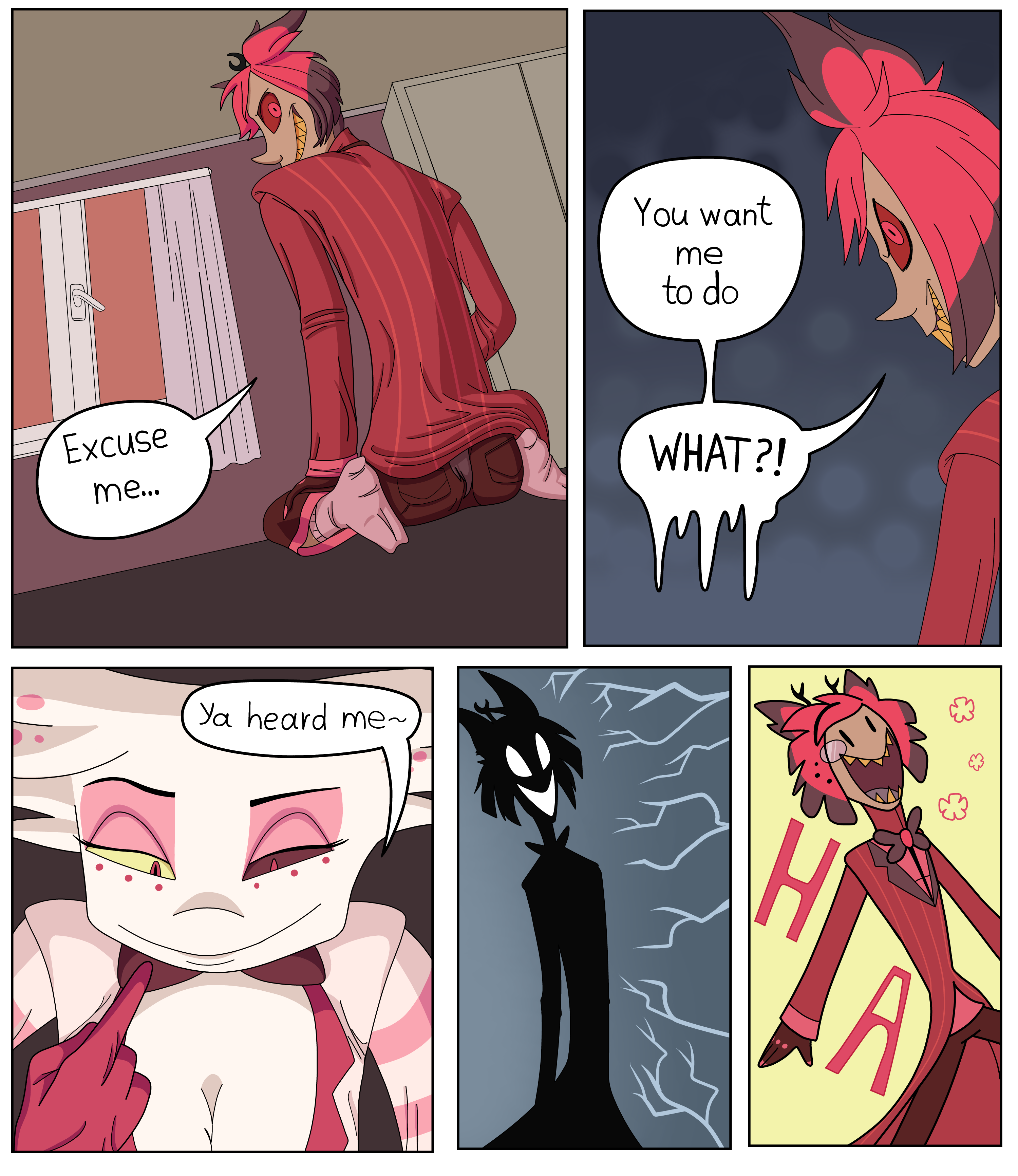 Hazbin hotel - page 1 - The wish by ChillPill-Draw -- Fur Affinity [dot] net