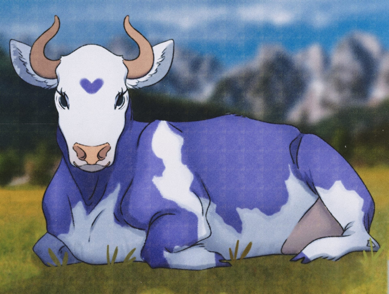 Синяя корова
