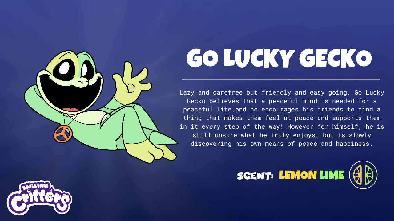 Go Lucky Gecko (Color Changes) by chlodoodlezz -- Fur Affinity [dot] net