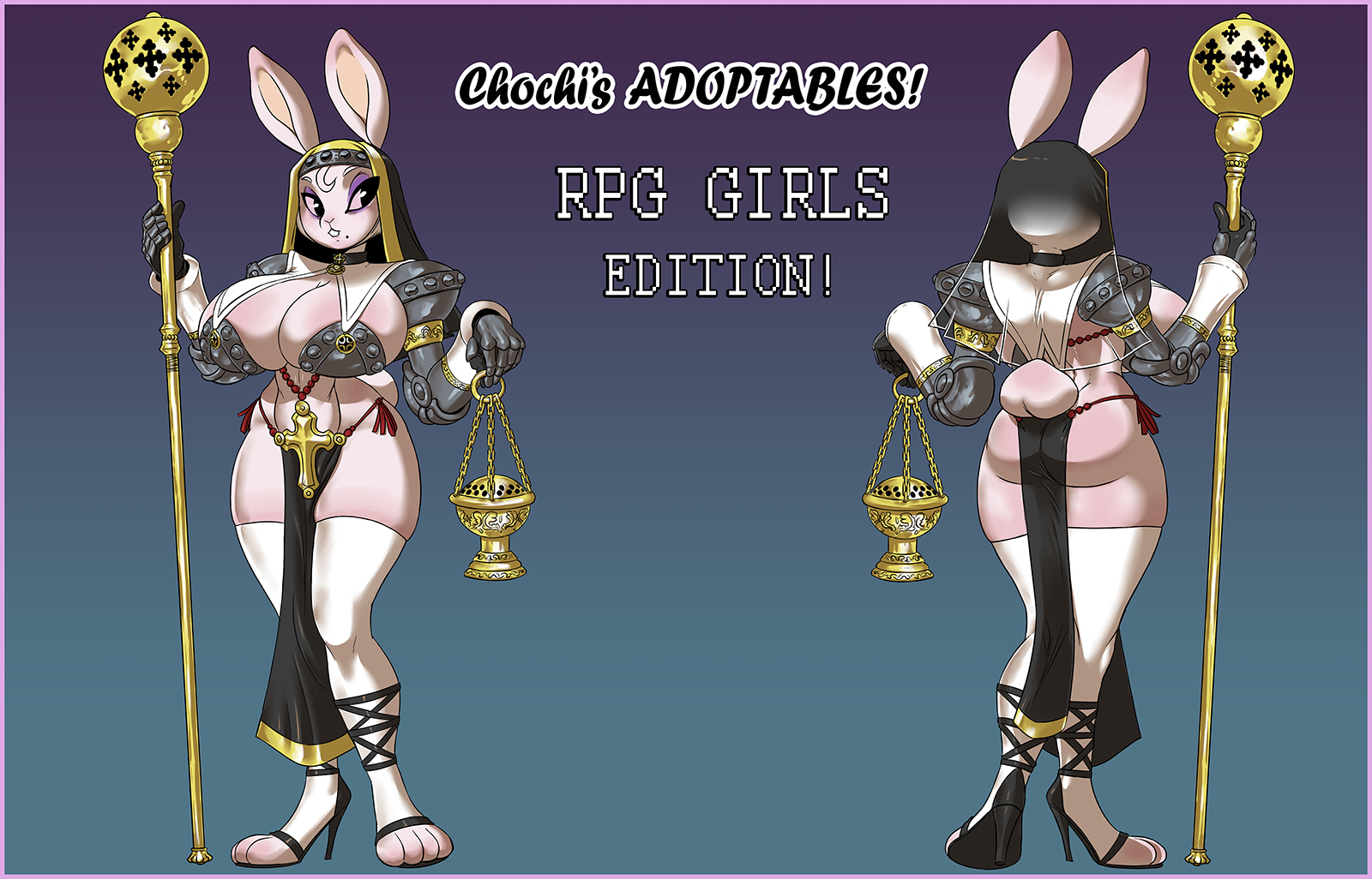 ADOPTABLES AUCTION: THE IRON BATTLE BUNNUN EDITION!!!