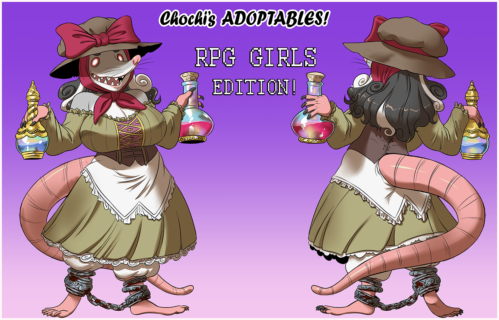 ADOPTABLES AUCTION: THE LOTION MERCHANT SHREW EDITION!