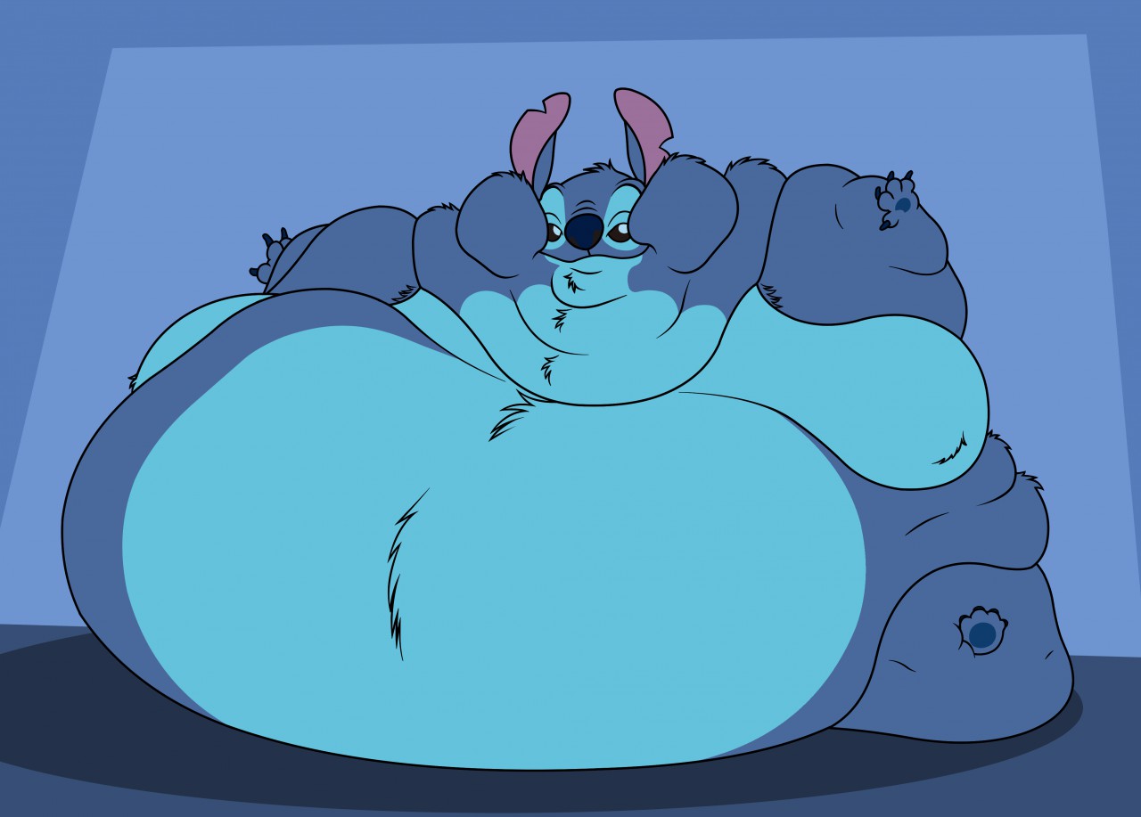 A Big, Blue Blob of an Alien by ChowderYoshi -- Fur Affinity [dot] net