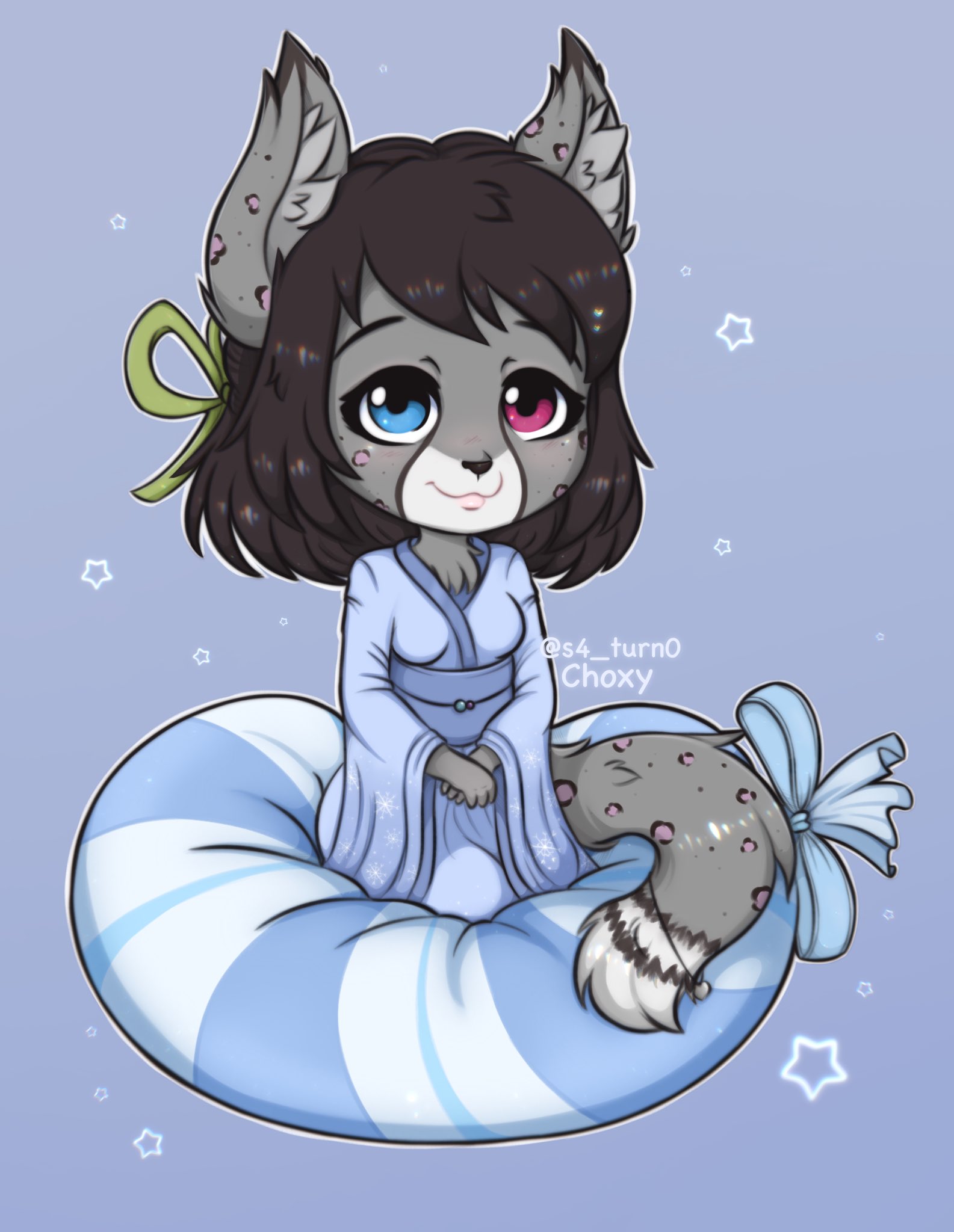 Choxy Chibi Kimono by S4_Turn0 (Gift by Queenie)