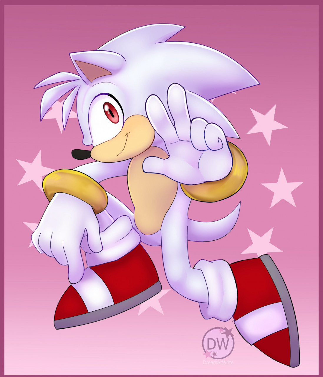 Hyper Sonic  Sonic art, Sonic fan art, Sonic fan characters