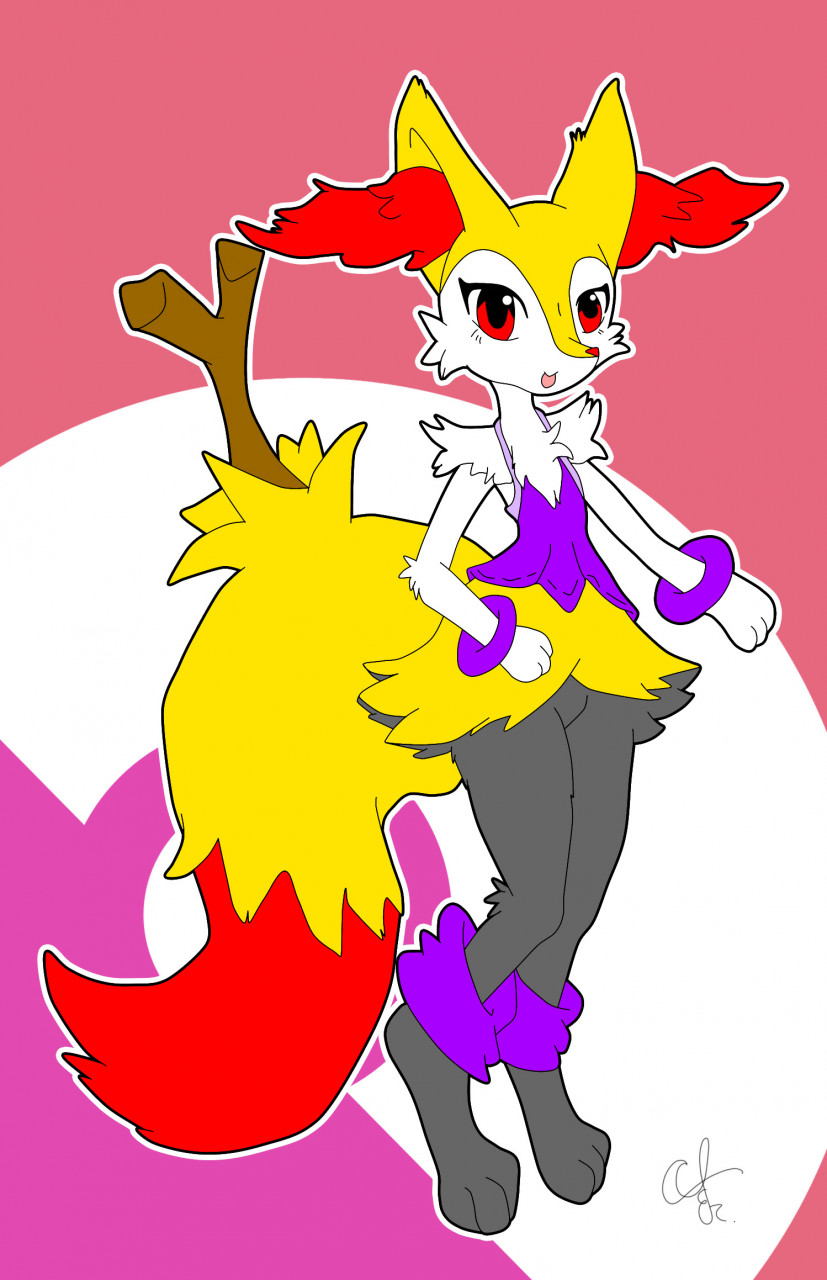 My Braixen By Chrisxros Fur Affinity Dot Net