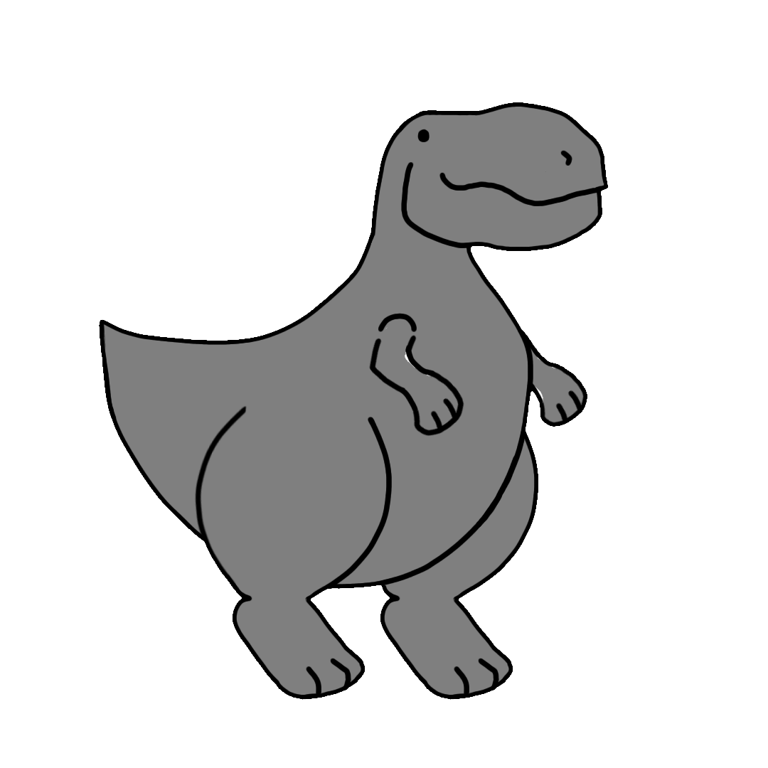 Chrome Dino T-Rex Curseur – Custom Cursor