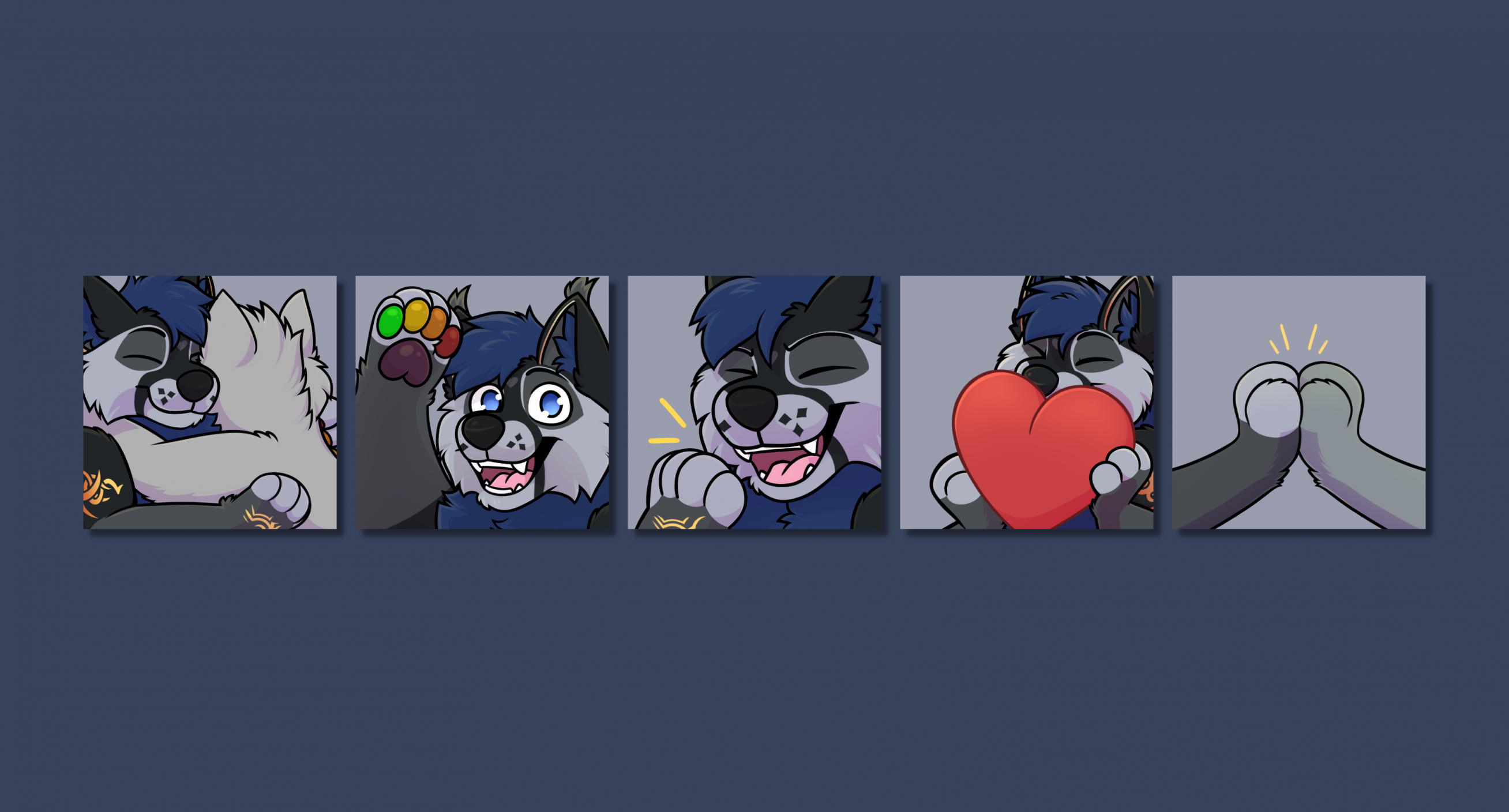 Emotes for TheHallowWolf!