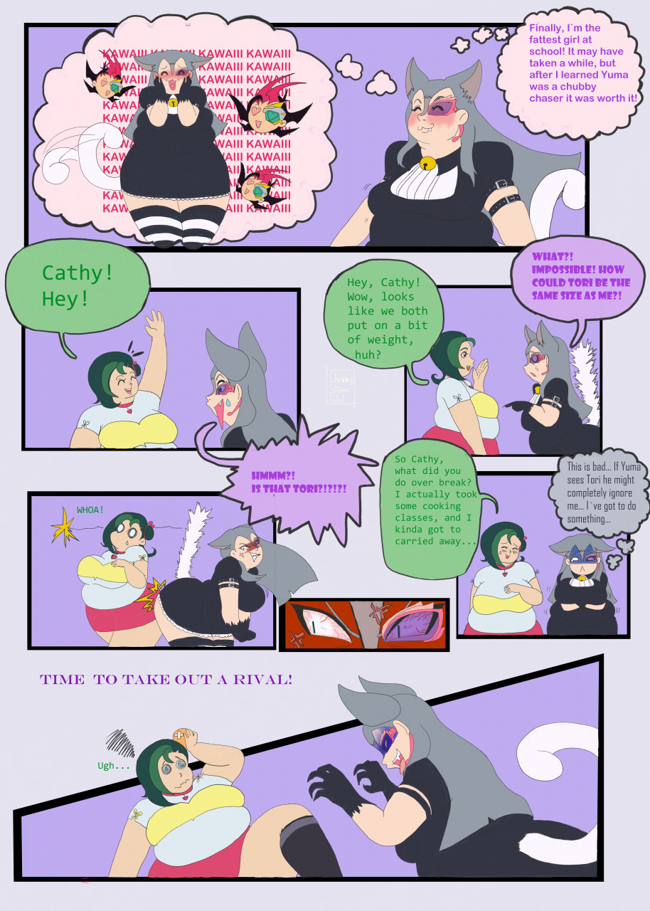 Vore comic by Yu-Gi-Oh! (part 1) by ChubbySlimeGirl -- Fur Affinity [dot]  net