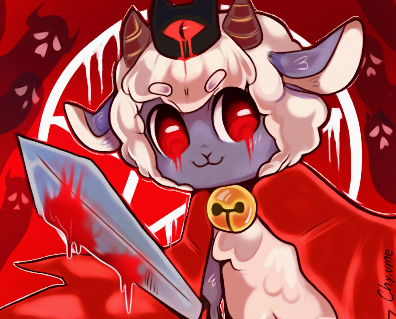 Cult of the Lamb by Toon_Draw -- Fur Affinity [dot] net