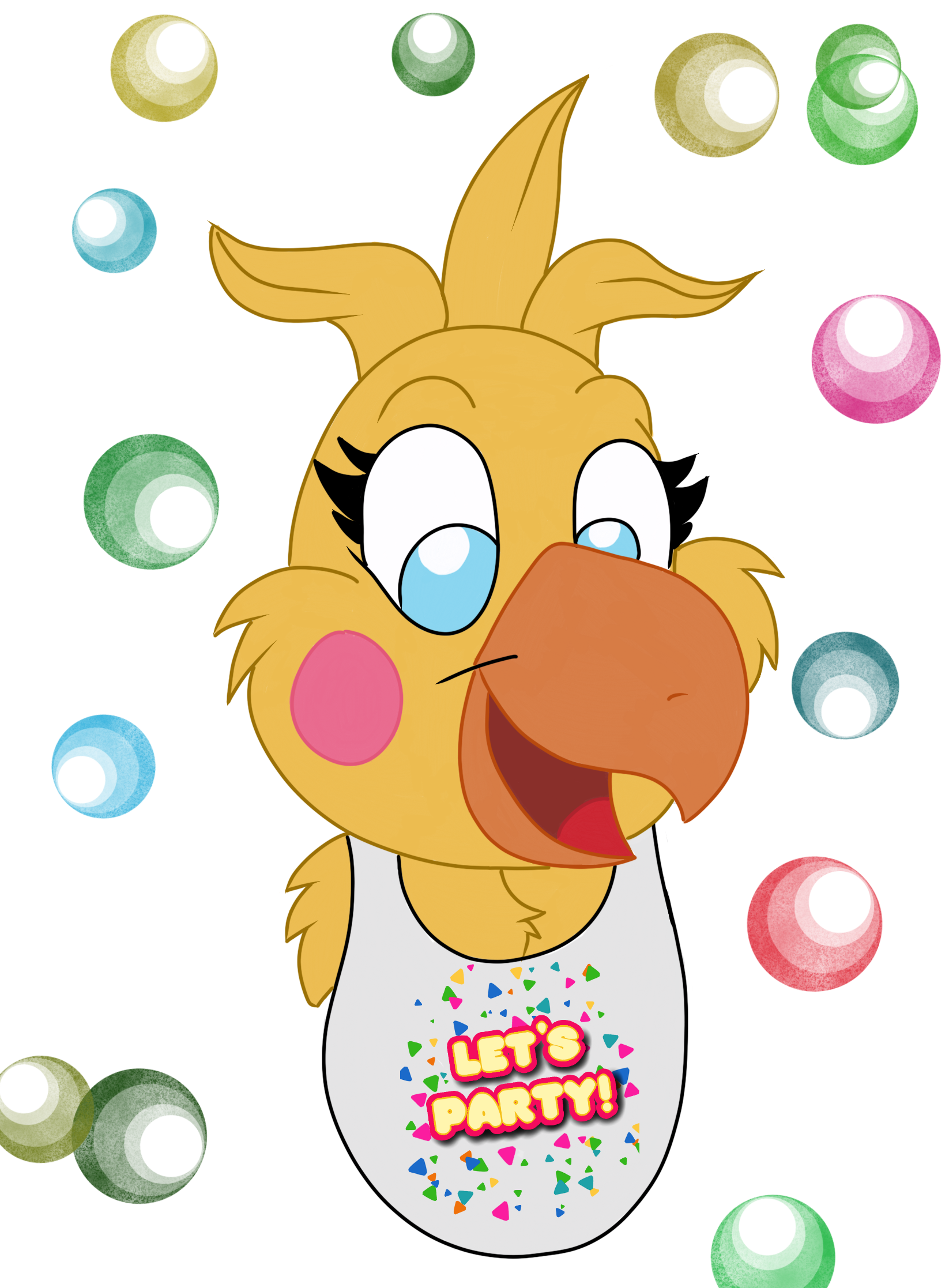 Toy Chica Doodle by Cinematic-Deer -- Fur Affinity [dot] net