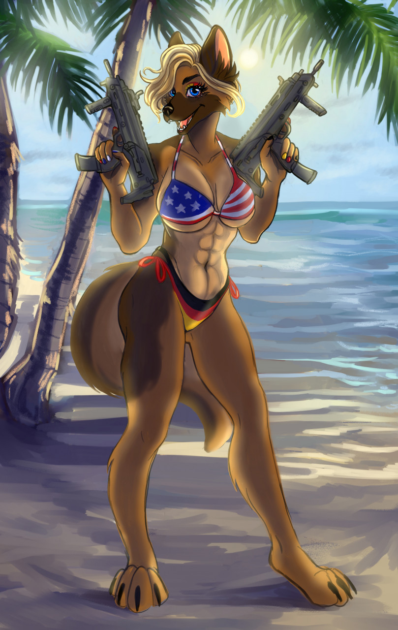 Summertime girl by Cinnameana -- Fur Affinity [dot] net