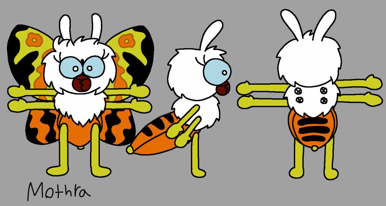 Godzilland mothra