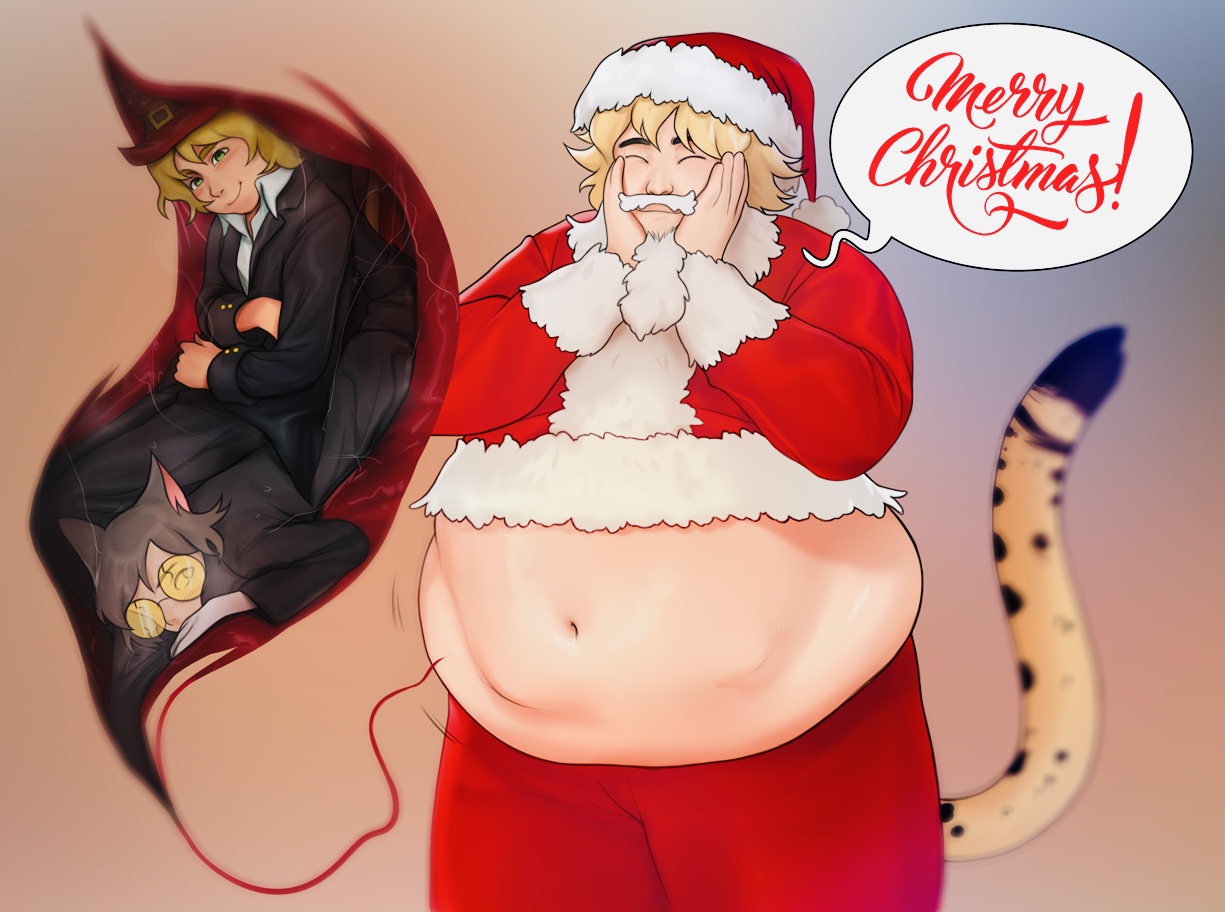 Night Raven Colleges Santa (Vore; Art by Fileoremil) by CK-19 -- Fur  Affinity [dot] net