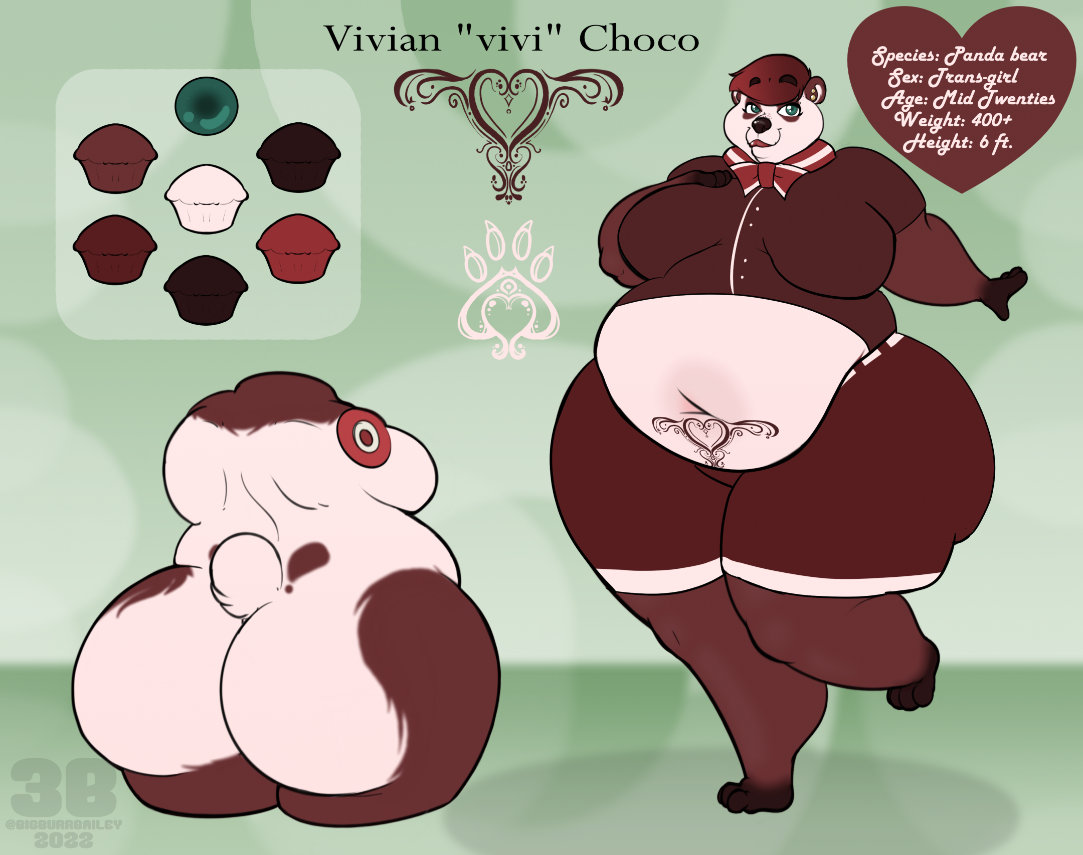 Vivian “Vivi” Choco Ref. by CK-19 -- Fur Affinity [dot] net