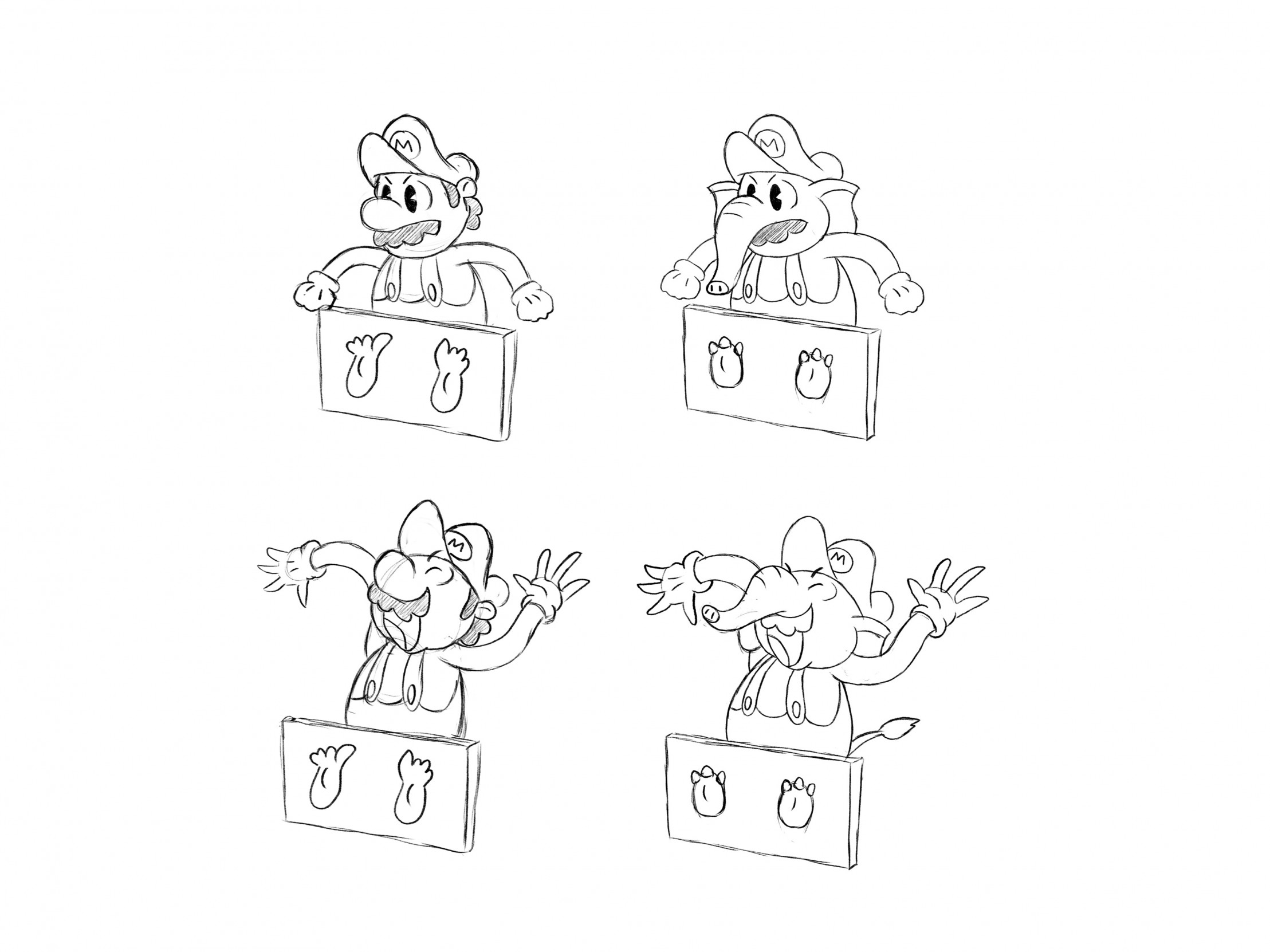 Super Mario Drawing Best  Drawing Skill